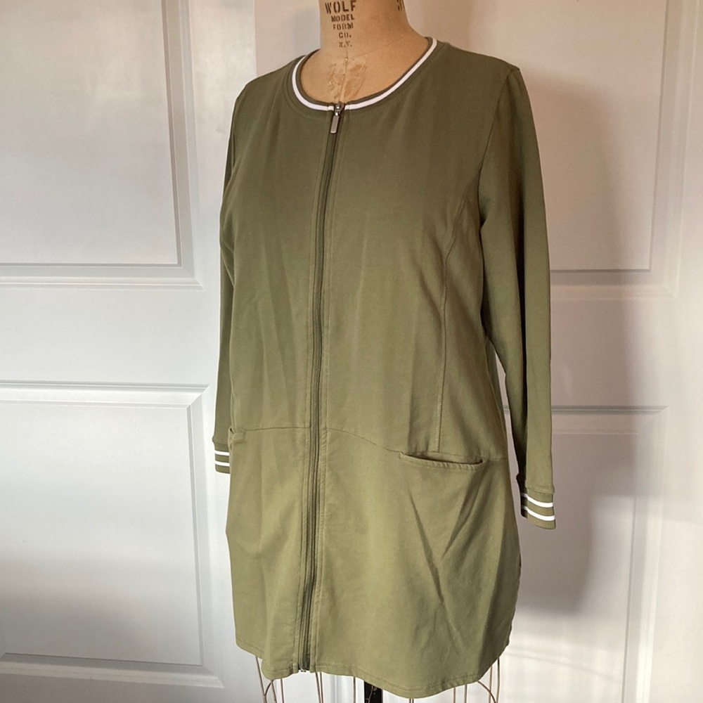 d & co active cotton jacket